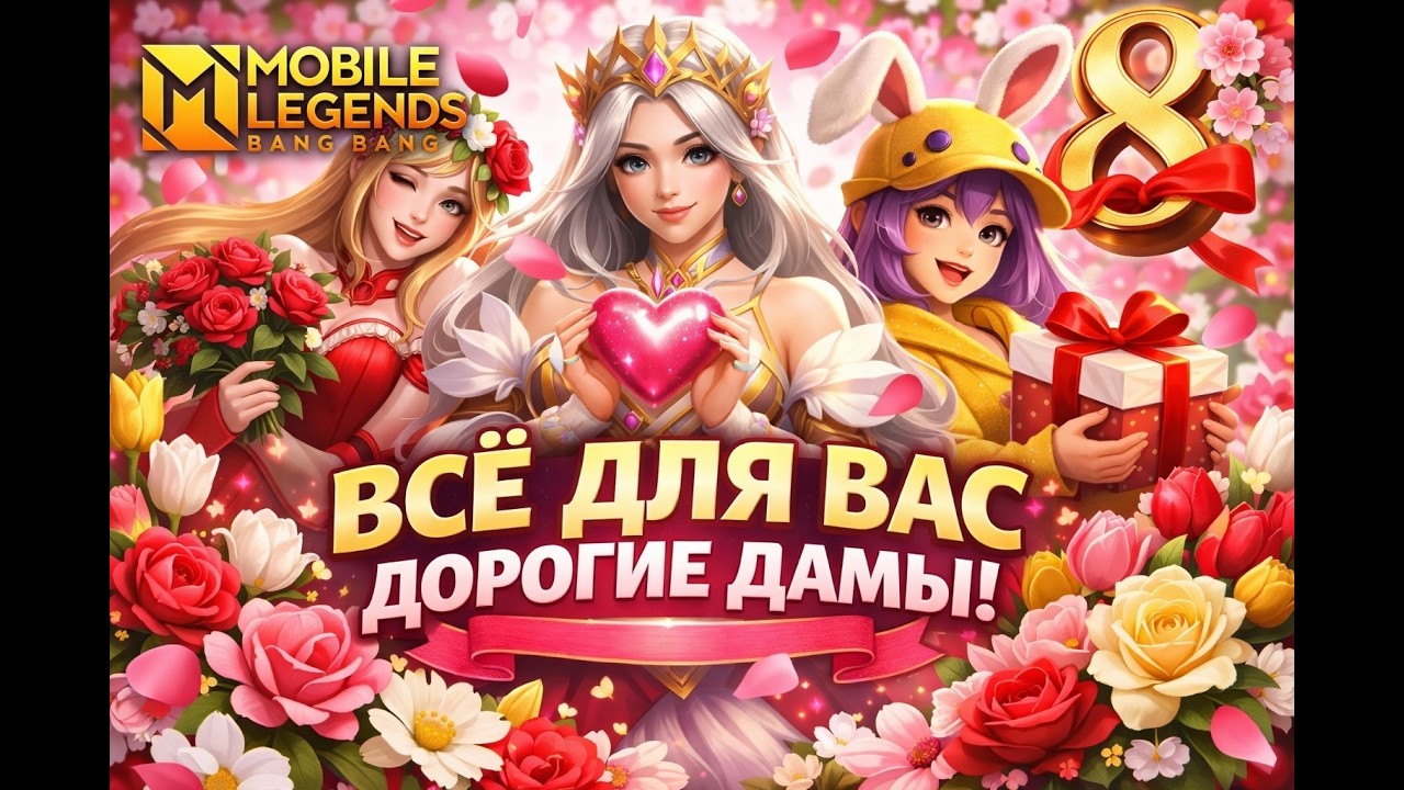 ЕСЛИ ВЫИГРАЕМ -ДАРЮ ЦВЕТЫ  -   Mobile Legends