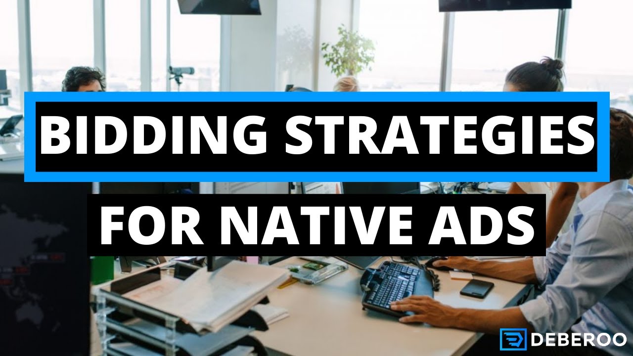 Bidding Strategies on Affiliate Marketing with Native Ads
