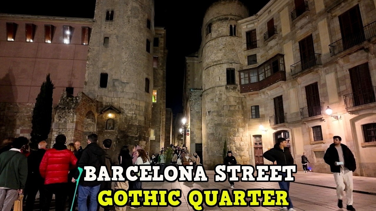 [[ BARCELONA TURISTICA 2026 ]] Recorrido a Pie por el Barrio Gótico Barcelona, España