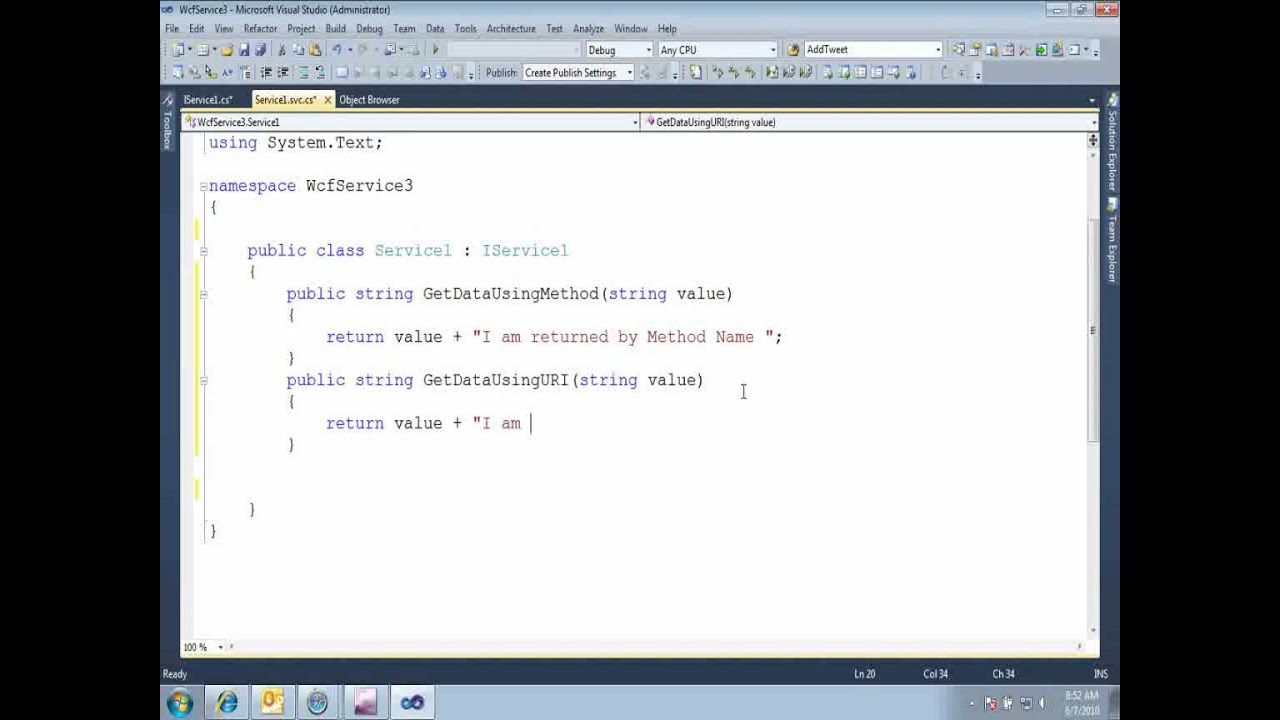 Creating a basic REST Service