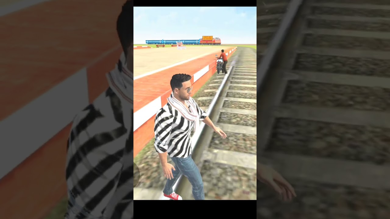 Indian Theft auto Simulator Train new update #indiangame #indiantheftauto #gtaindia #shortvideo