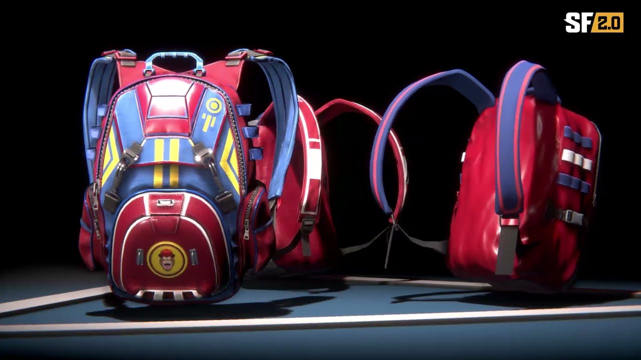ScarFall 2.0 Backpack Skin - New Battle Royale Game - SF2.0