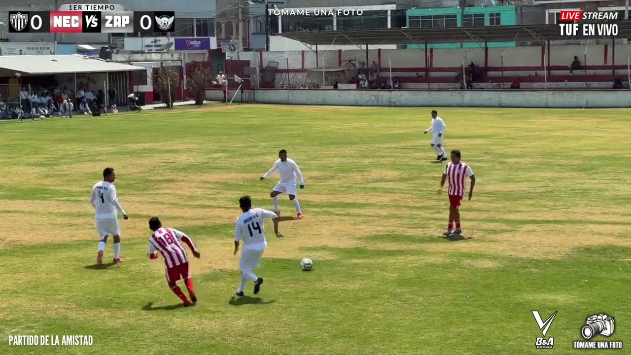 Santos Zapata VS Necaxa Chalco | Partido Cumpleañero | Domingo 08 Marzo 2026 #tomameunafoto 