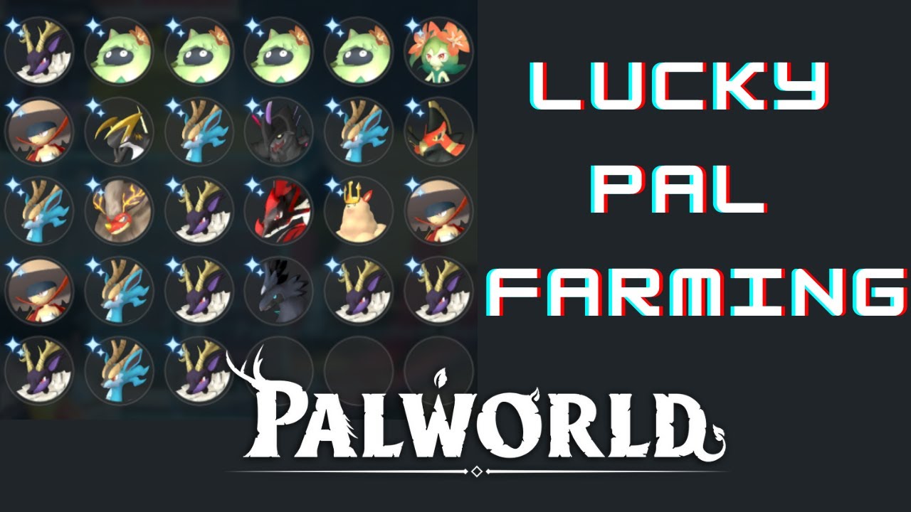 Lucky/Shiny Pal Farming in Palworld!