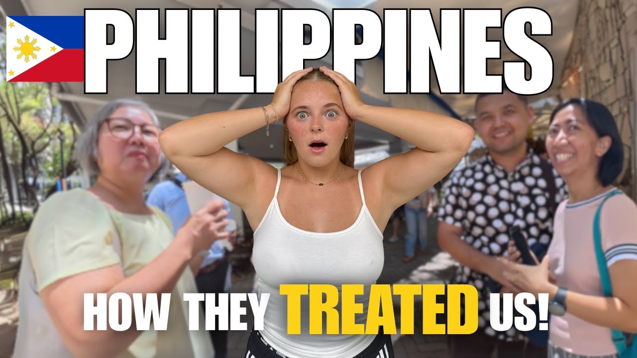 SHOCKED AT HOW WE WERE TREATED IN THE PHILIPPINES!! 🇵🇭 (AMAZING Locals Show Us Market in MANILA)