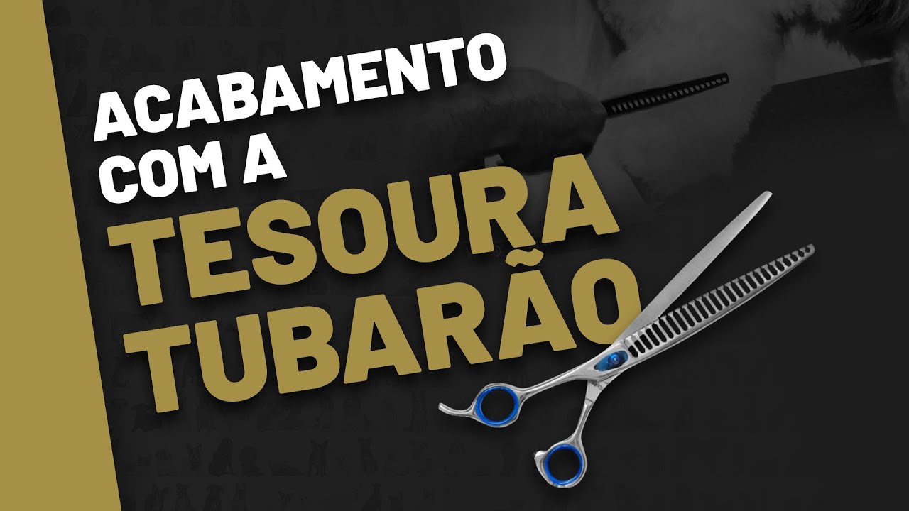 Renato Leiva - Acabamento com a Tesoura Tubarão (Tosa Bebê)