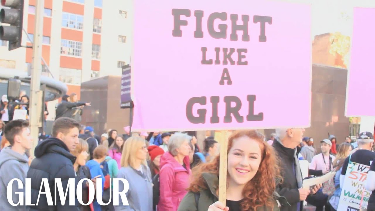 Voices From the Women's March Remind Us That We Still Have Work to Do | Glamour