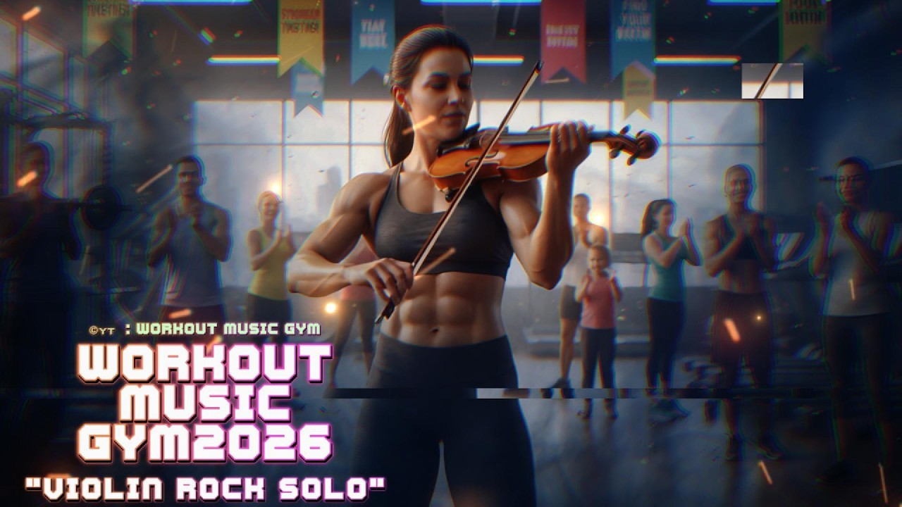 🎧Workout Music 2026 💪 Fitness & Gym Workout Best Songs : 🔥VIOLIN ROCK SOLO 🏋️‍♂️Fitness & Cadio HIIT