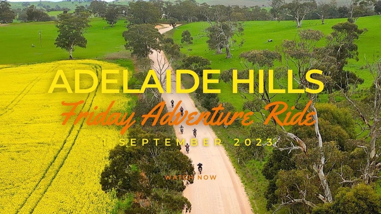 Adelaide Hills Adventure Bike Ride - Friday 1 Sept 2023