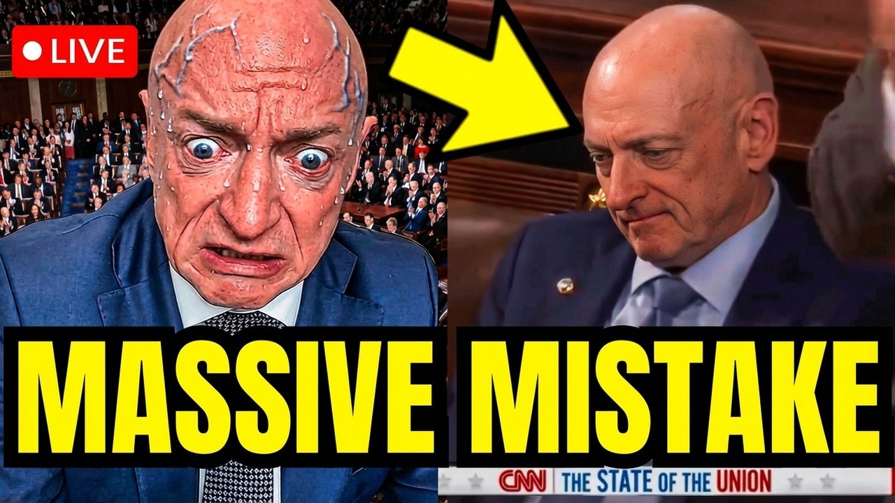 INSTANT REGRET! Mark Kelly FALLS APART After Realizing Trump&rsquo;s Speech BACKFIRED on Him!