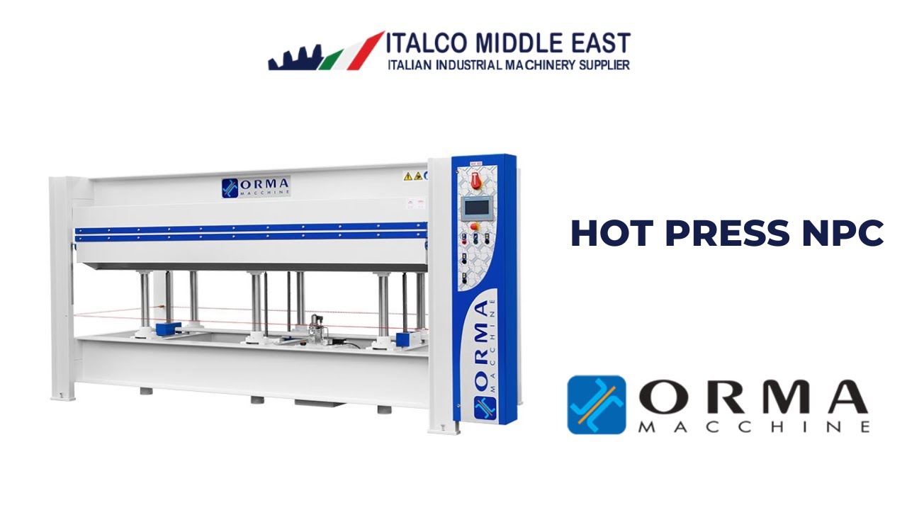 Hot Woodworking presses NPC - Ormamacchine