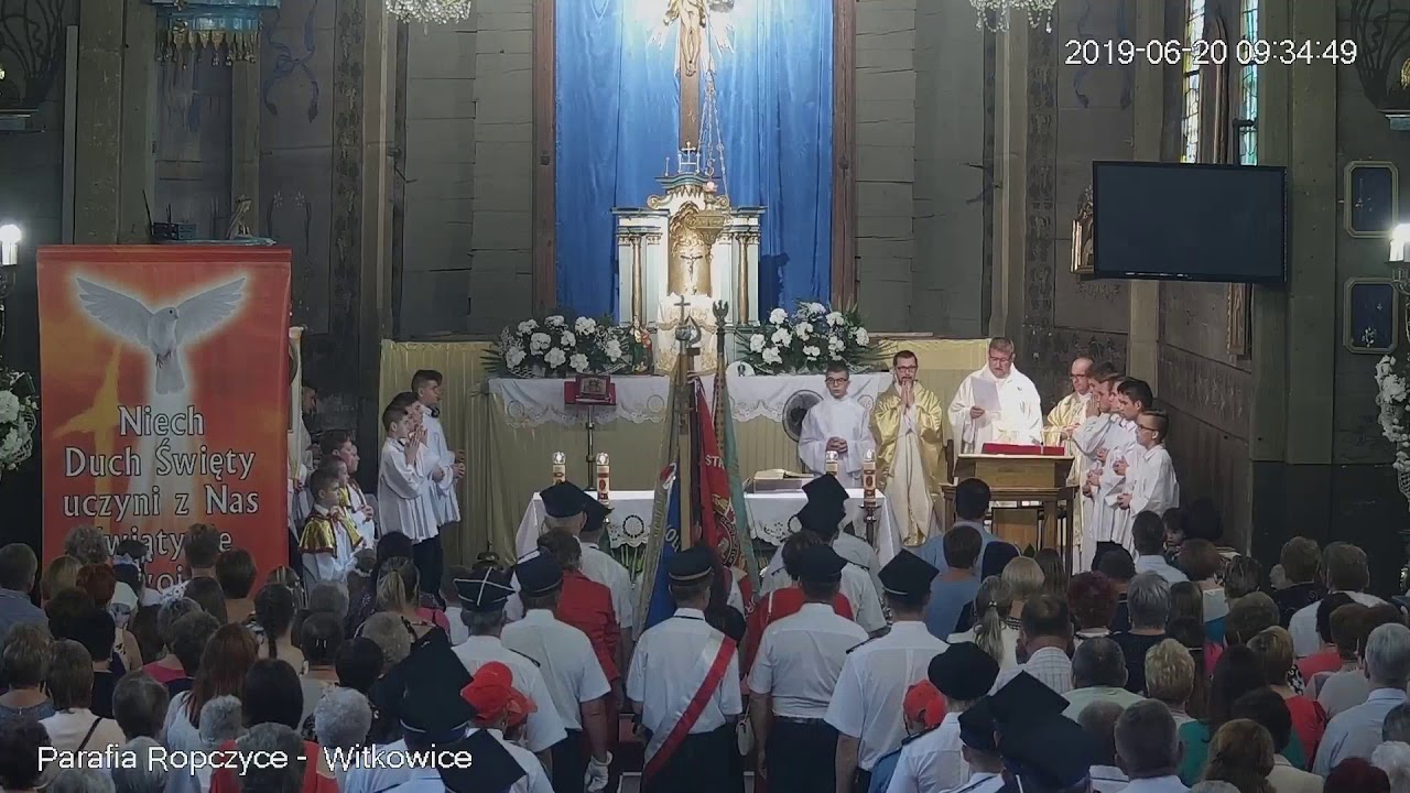 Boże Ciało 20 czerwca 2019 - Parafia Ropczyce - Witkowice