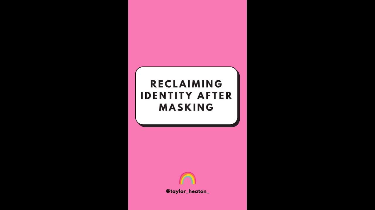 Reclaiming Identity After Masking 🎭✨