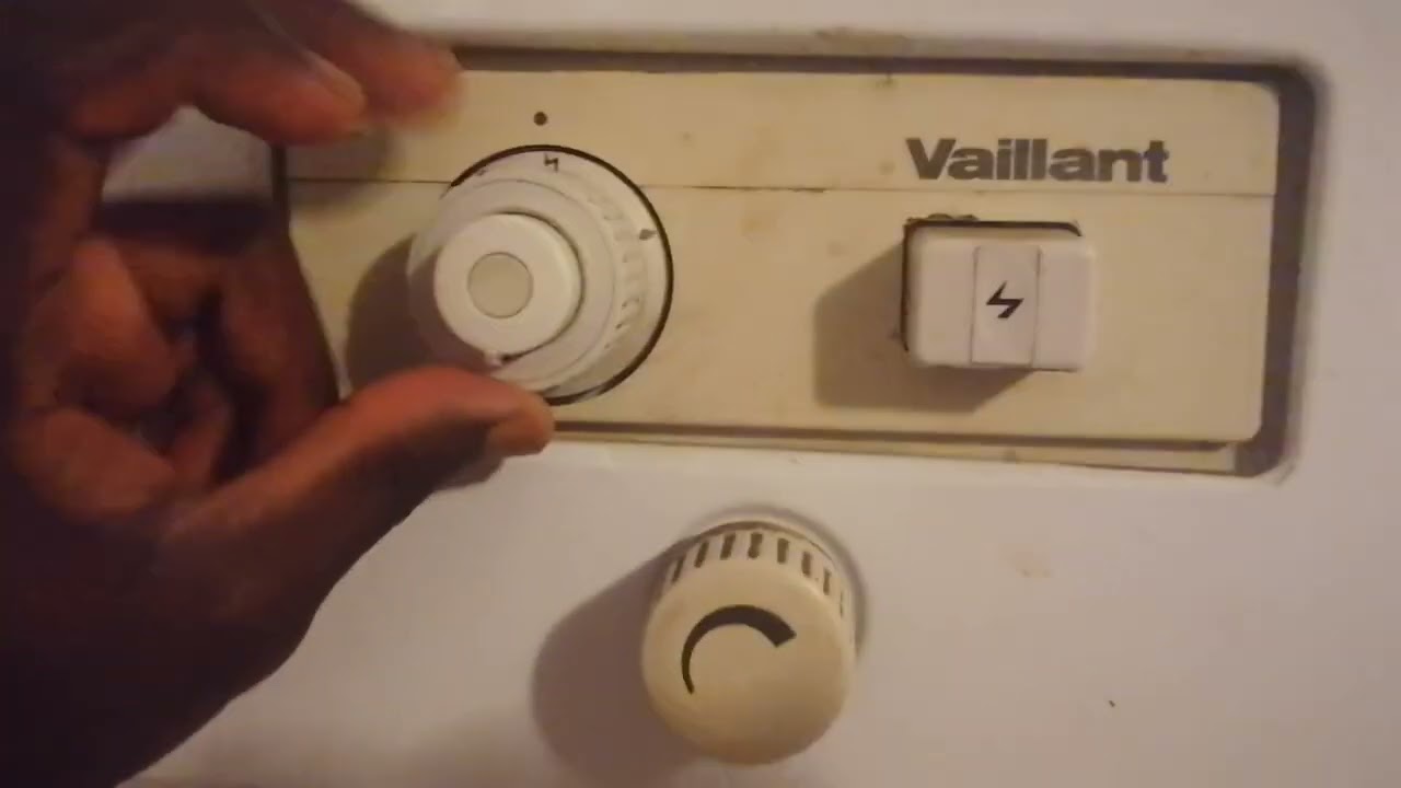 Vaillant Geyser AtmoMag Gas-Durchlaufhitzer/Gasofen/Gasheizung anmachen und ausschalten - Anleitung