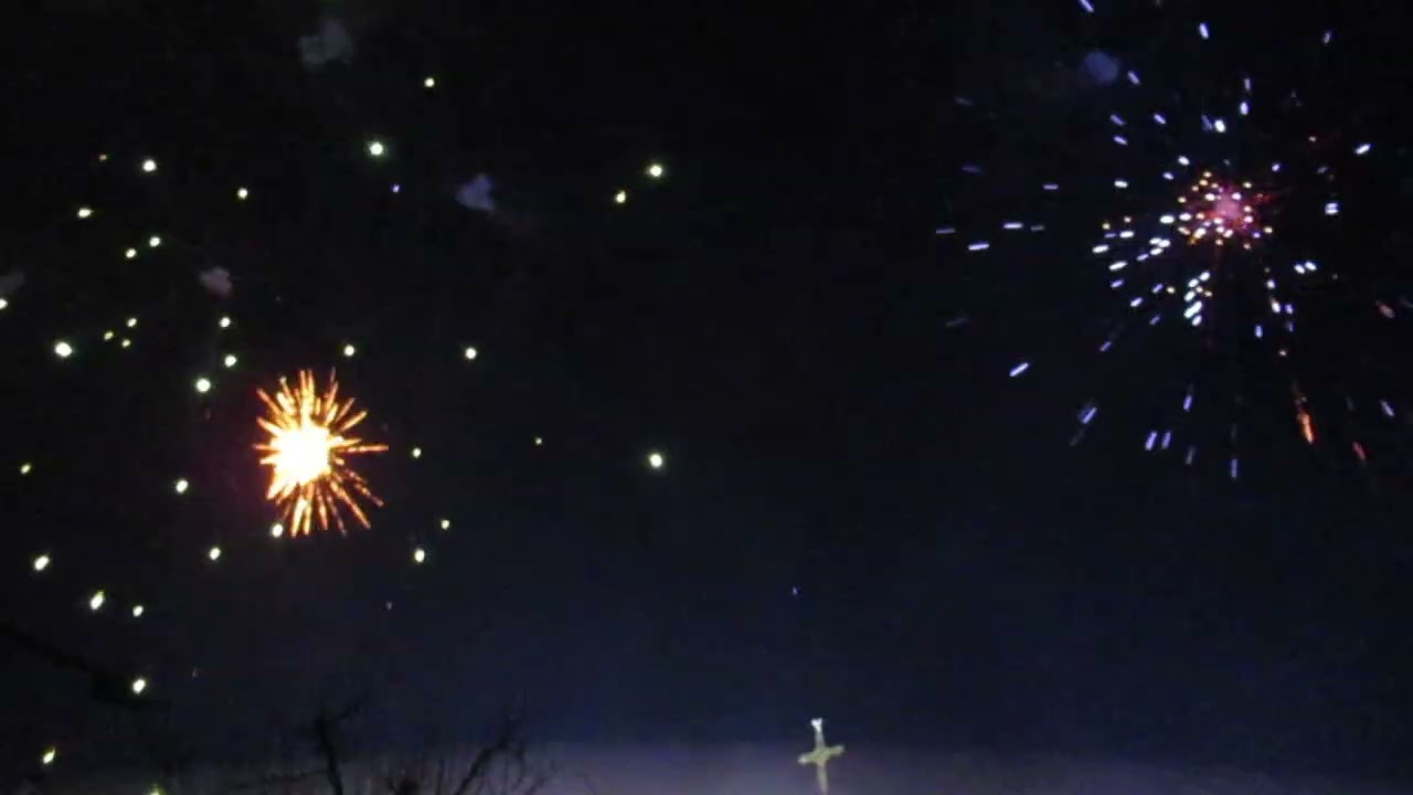 feu d'artifice sennecey le grand noel 2025