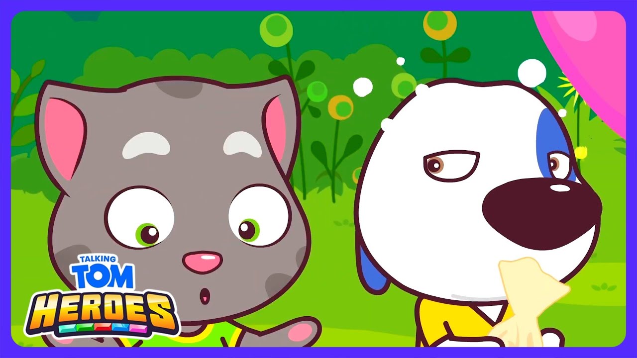 Talking Tom - Giant Garbage Monster Attack! 🦖 | Kids Cartoons | WildBrain Speedway