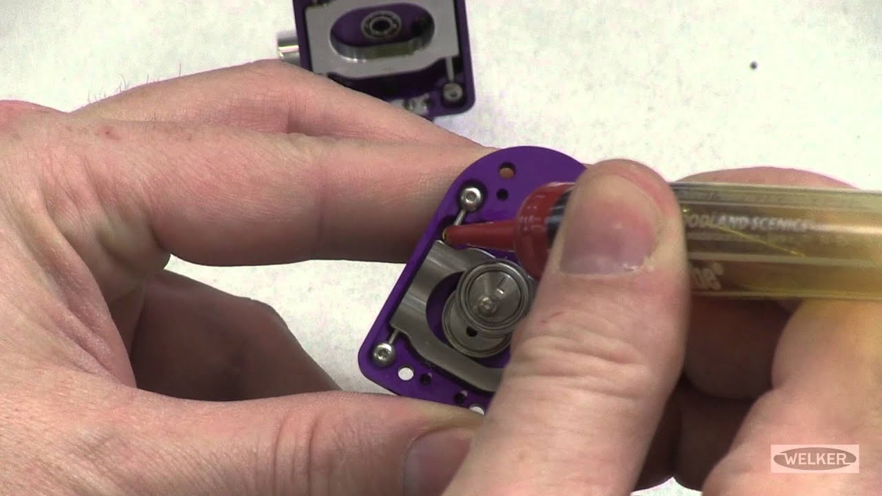 Welker Tattoo Rotary Machine Cleaning