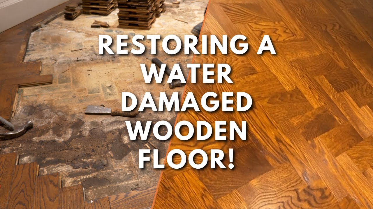 Restoring A Water Damaged Wooden Floor!