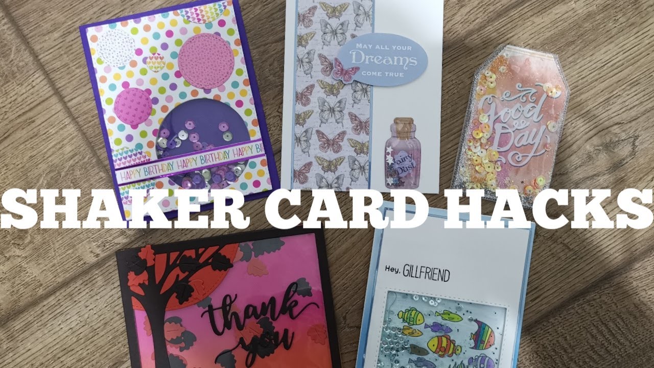 Shaker Card Hacks!