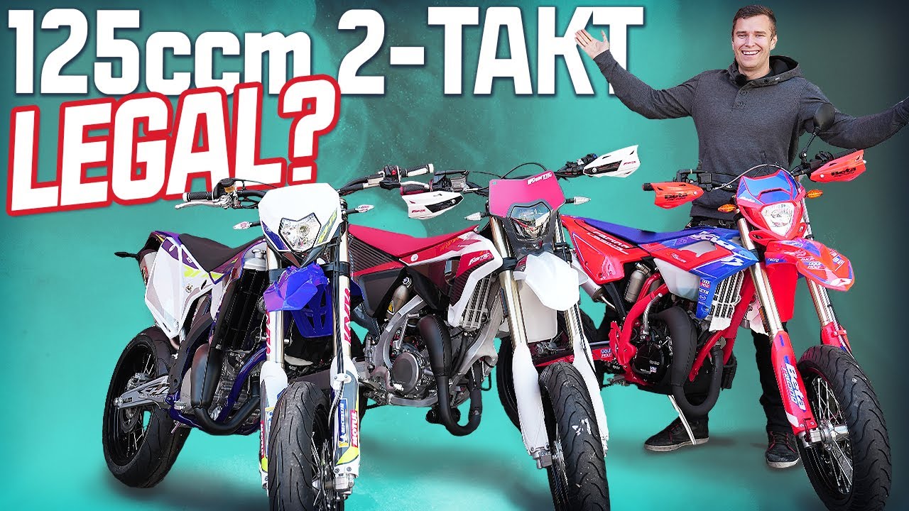 125CCM 2 TAKT SUPERMOTO! ÜBERBLICK!