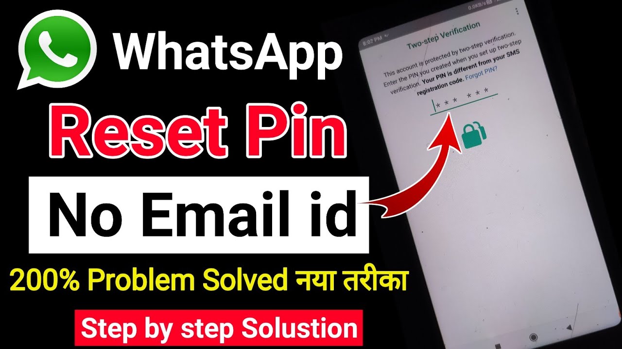 whatsapp two step verification code problem 2025,How to reset two step verification code in whatsapp