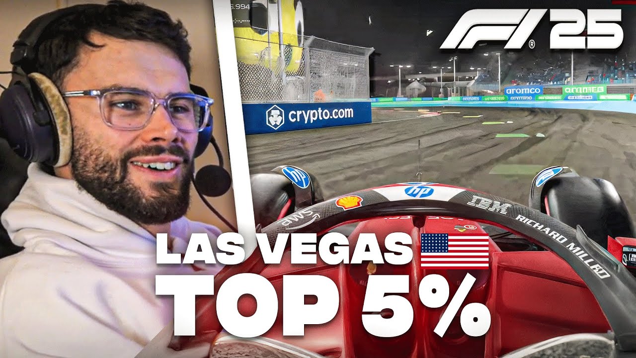 OBJECTIF TOP 5% sur F1 25 : LAS VEGAS !
