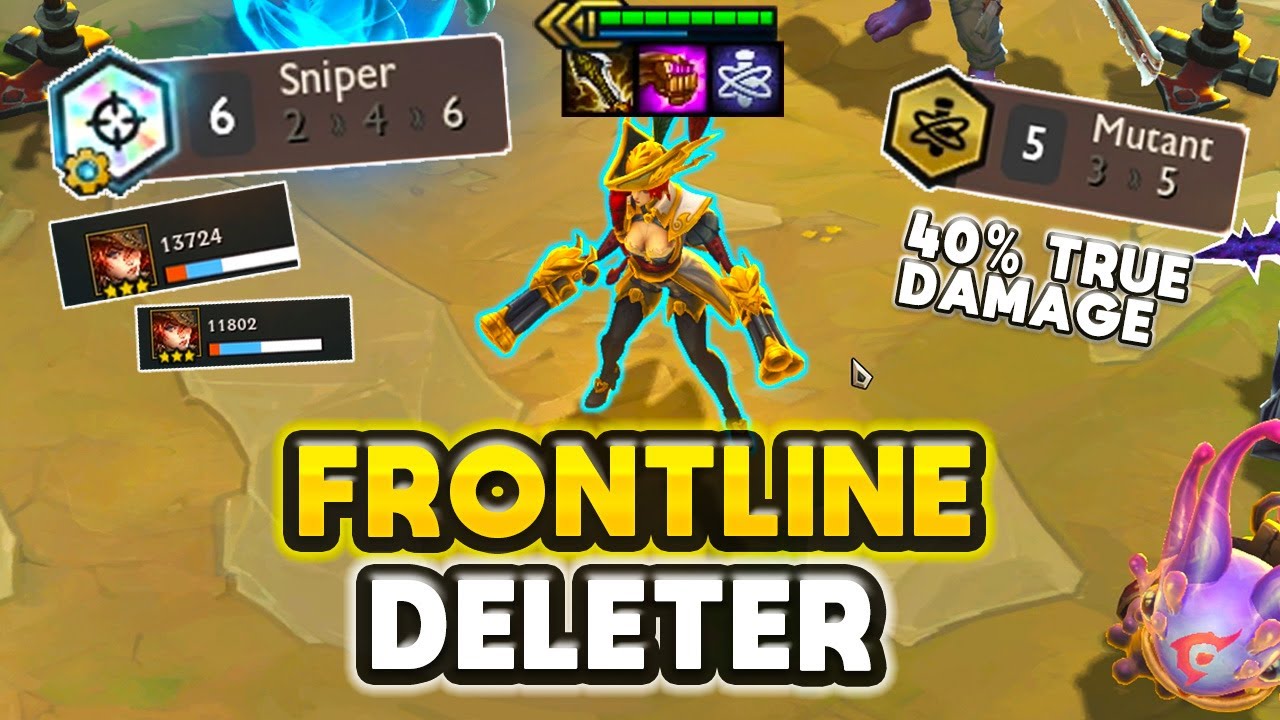 3 STAR PREDATOR MISS FORTUNE | 5 MUTANT | 6 SNIPER | TFT SET 6
