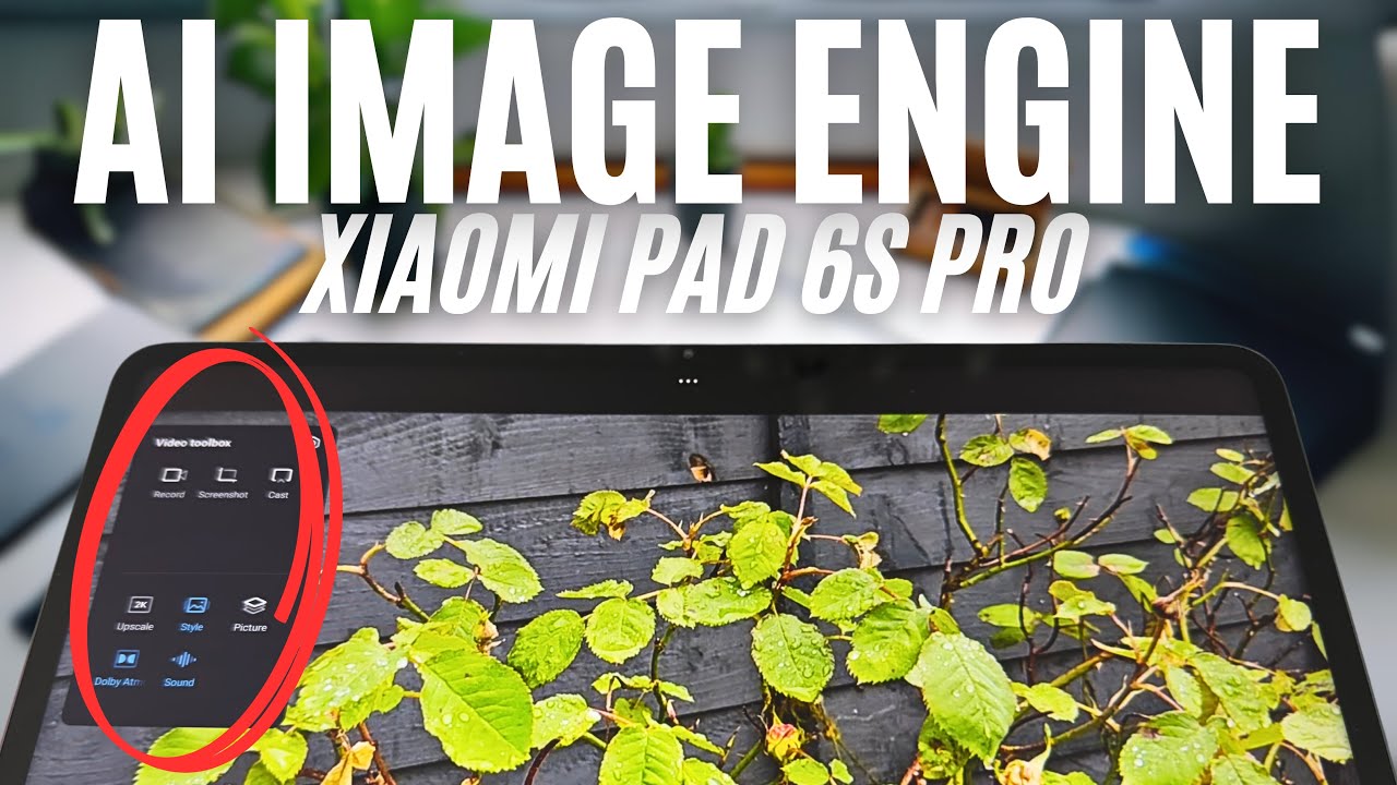 Тестирование ИИ-движка обработки изображений Xiaomi Pad 6S Pro