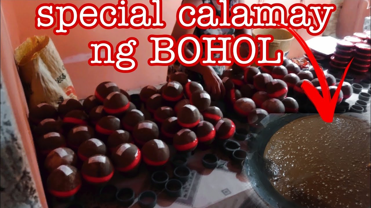 paano ginagawa ang sikat na sikat na calamay sa bohol/walang tigil na paghalo sa kawaaa@jvugo
