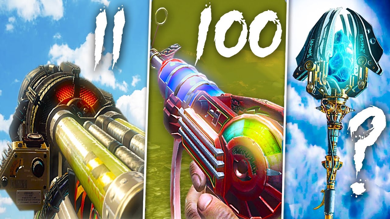 HASTA que RONDA DEJAN DE MAT4R TODAS las ARMAS ESPECIALES de  COD ZOMBIES (WaW, BO1, BO2, BO3)