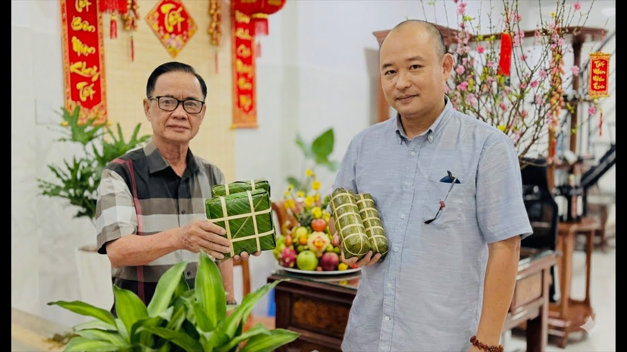 Bánh Chưng Ế đây...#xuantrungpham #minhlamcompany #quainevlog