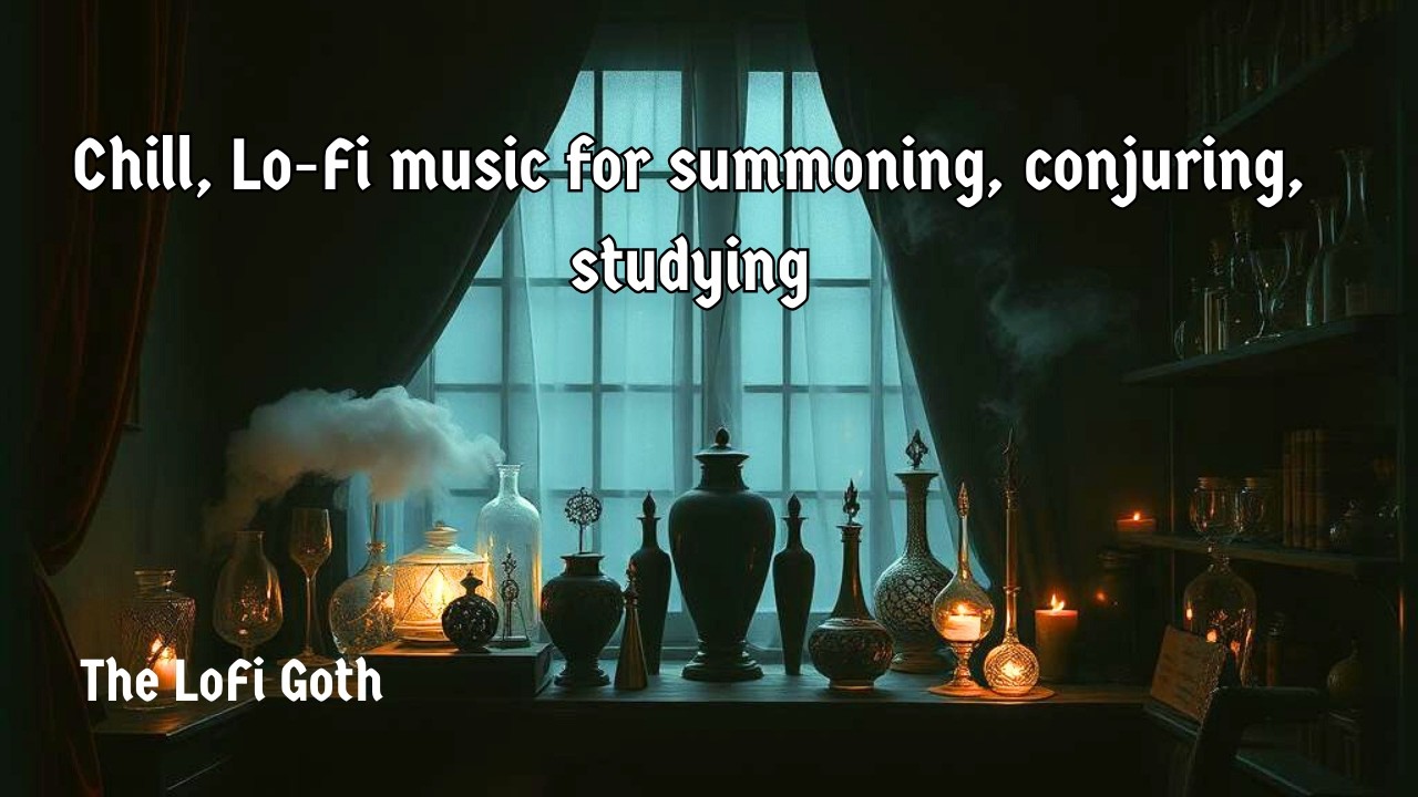 Gothic Spell Room Lofi 3 🕯️ — Dark Ambient Beats to Study, Focus & Summon | The Lofi Goth
