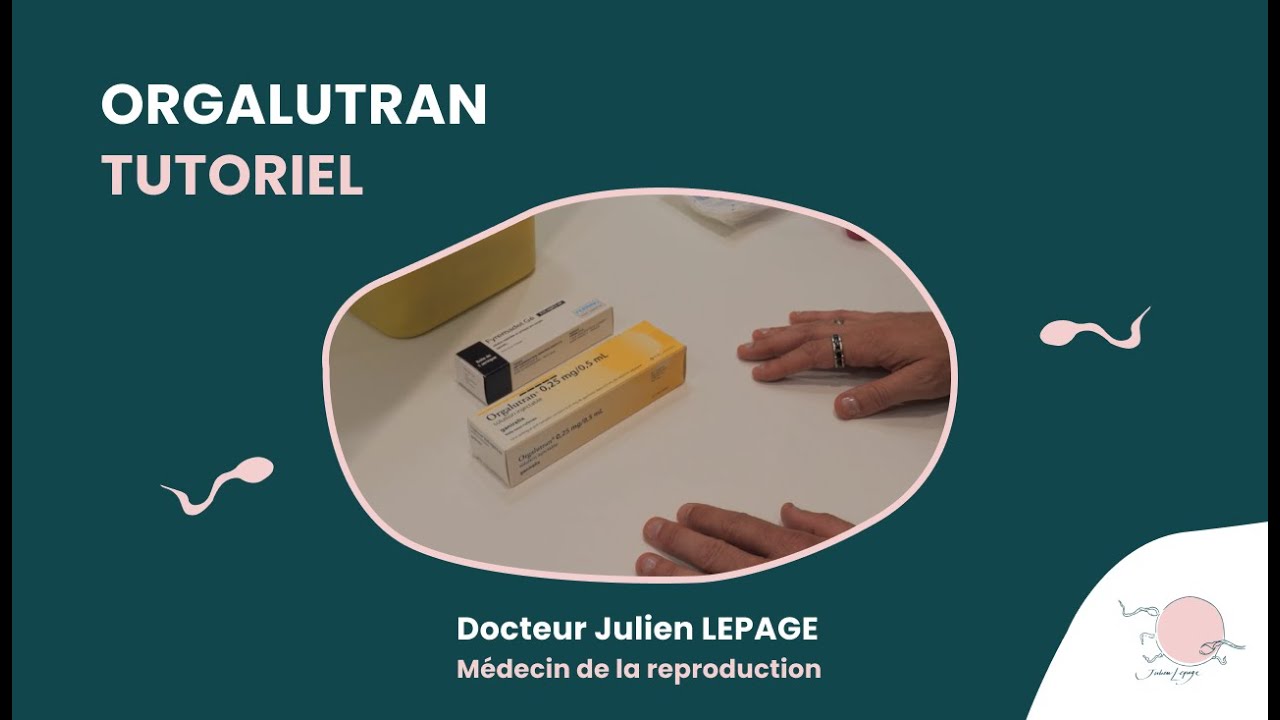 Comment utiliser l'Orgalutran ? (Tutoriel préparation et injection)