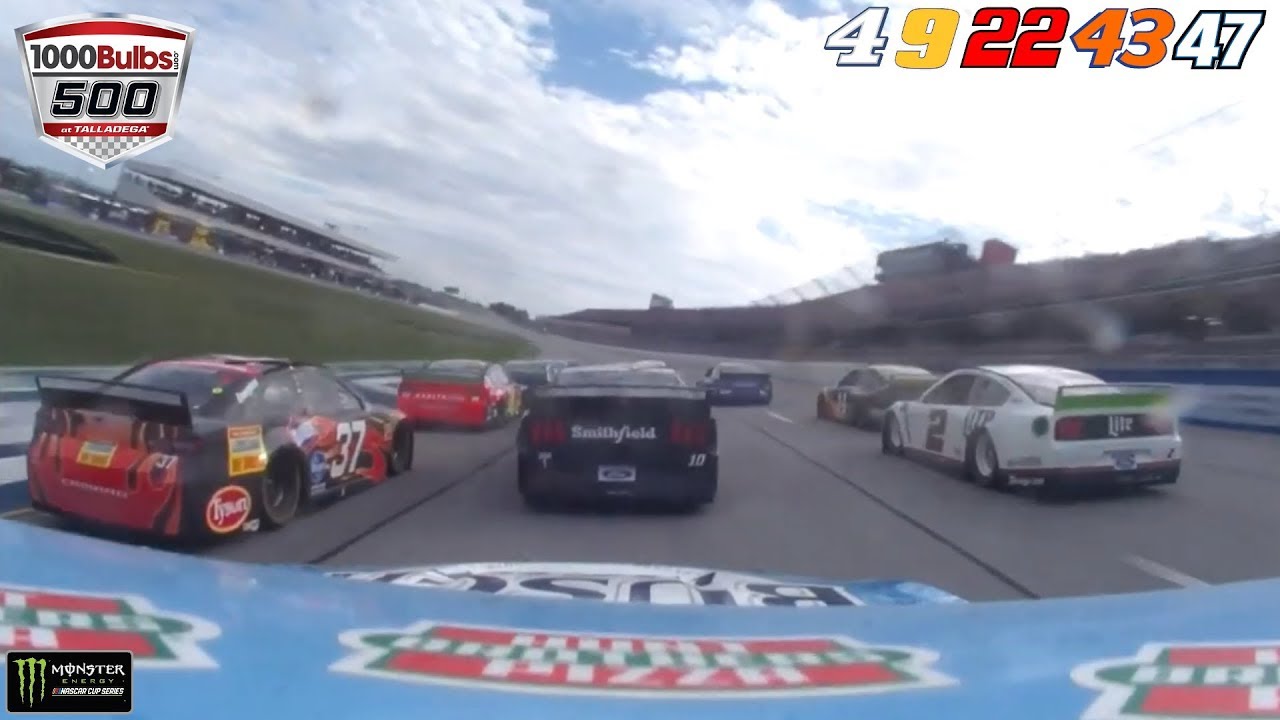 2019 NASCAR Talladega 1000bulbs.com 500 Race Onboard Feed