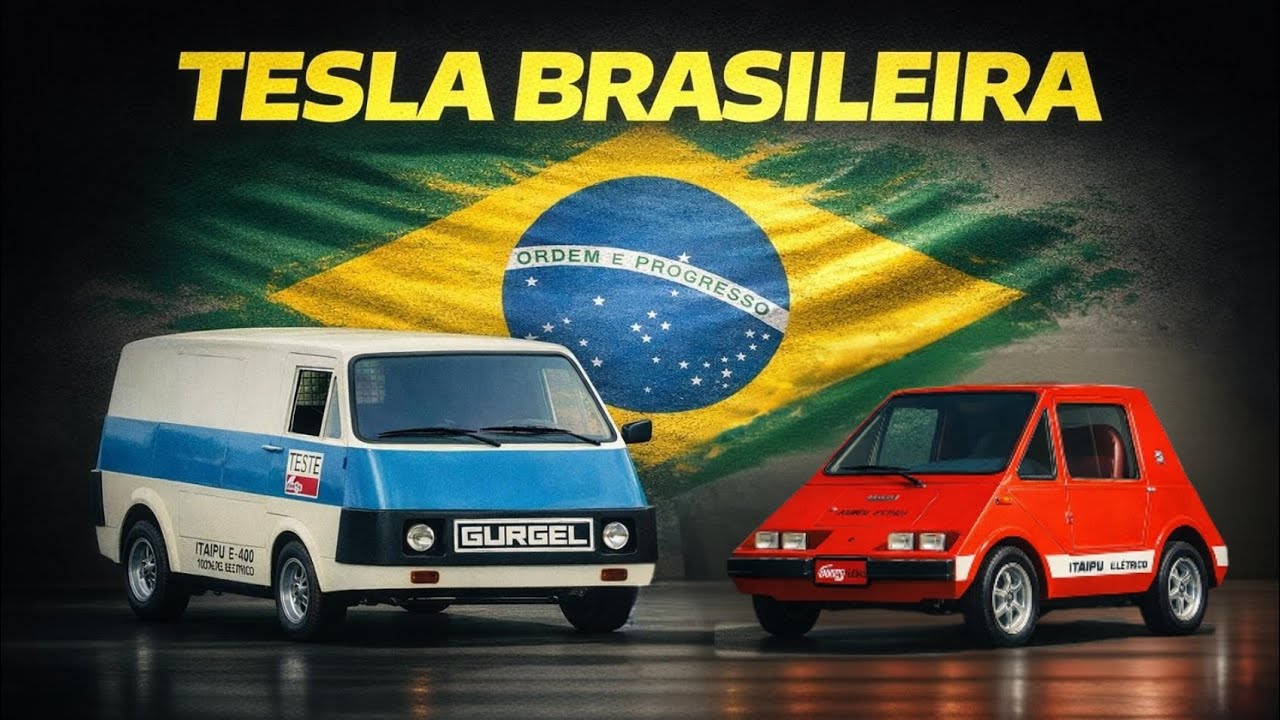 GURGEL ITAIPU: O CARRO ELETRICO BRASILEIRO Que Chegou CEDO DEMAIS!
