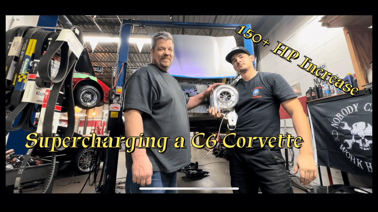 Installing a Centrifugal Supercharger on a C6 Corvette and gaining over 150 Horsepower!