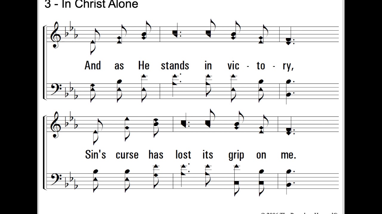 In Christ Alone
