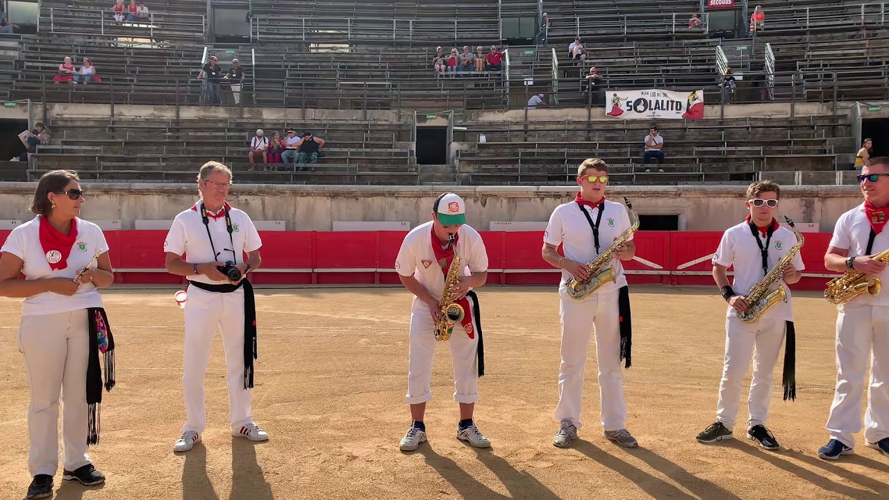 Agarrate Saxo dans les Arènes de Nîmes pour la Feria des Vendanges 2019