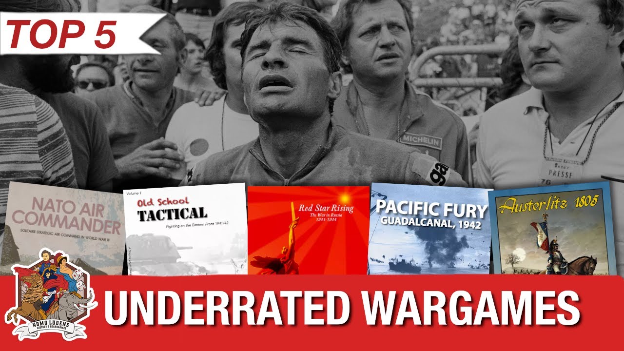 Top 5 Underrated Wargames