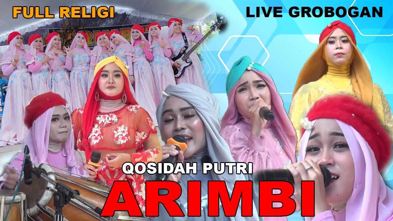 ARIMBI  QASIDAH PUTRI // FULL ALBUM RELIG I//  JAIPONG PUTRI // RONY PANDAWA