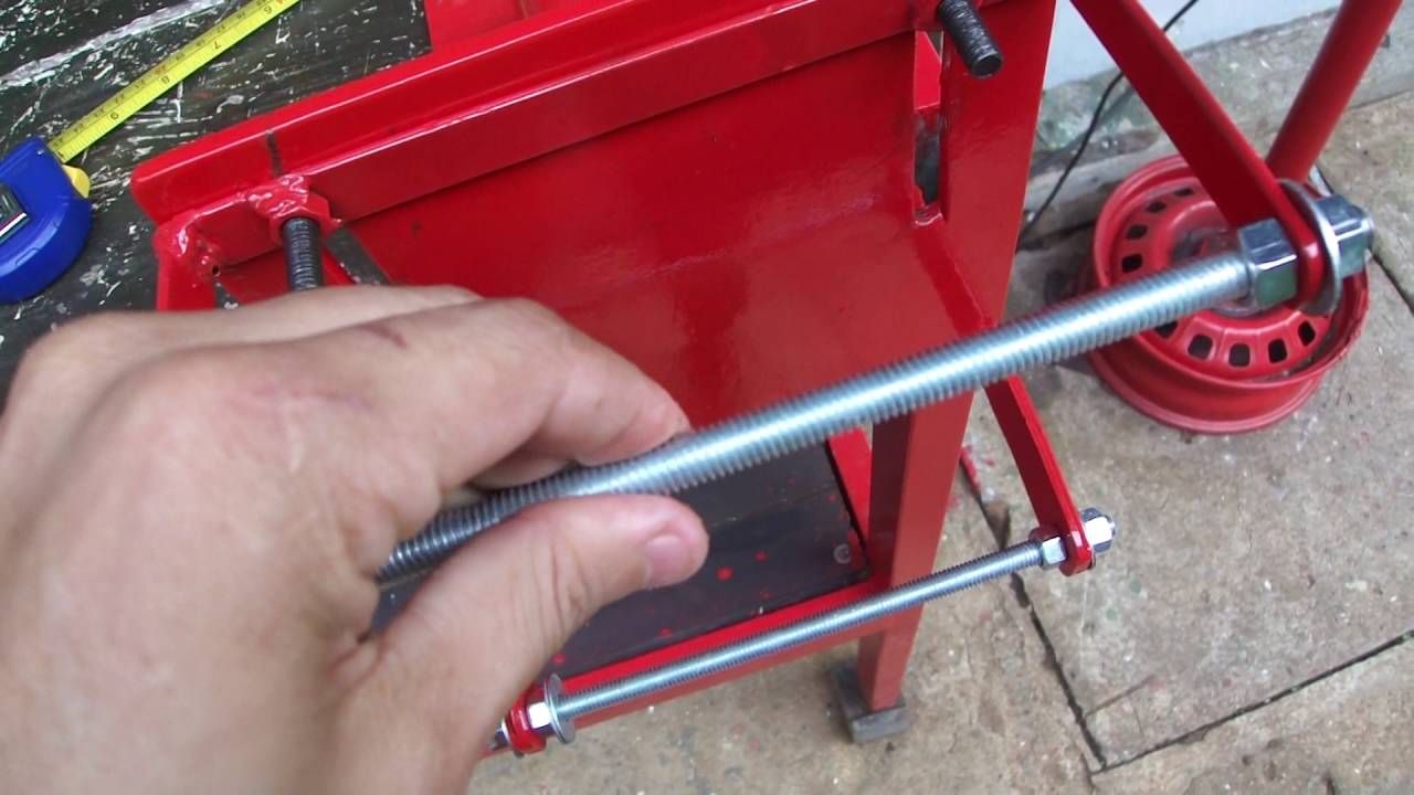 COMO FAZER UM SUPORTE PARA MOTOR DE MOTO PARTE 2