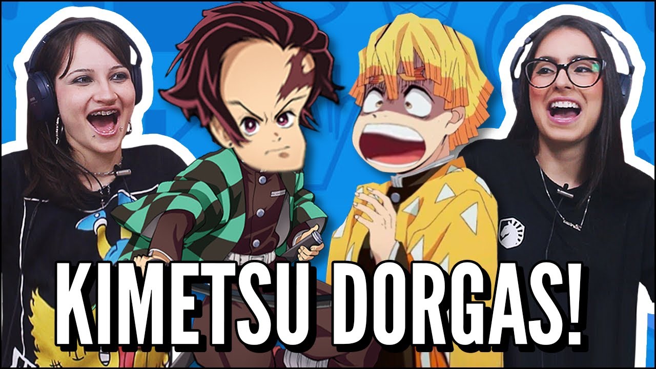KIMETSU NO YAIBA EM 9 MINUTOS - TSUKIURAYA (JOVENS REAGEM)