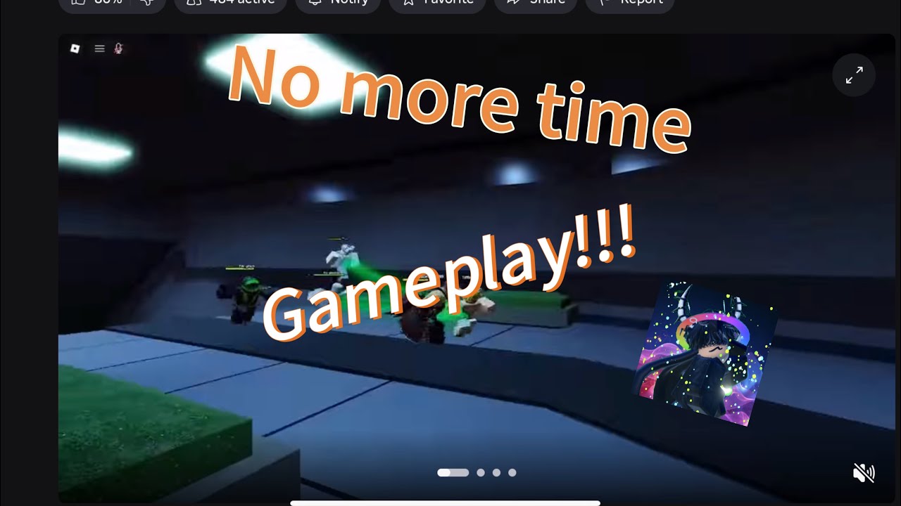 &ldquo;No more time&rdquo; gameplay!! #gameplay #games #roblox #haha #idkwhattoputhere