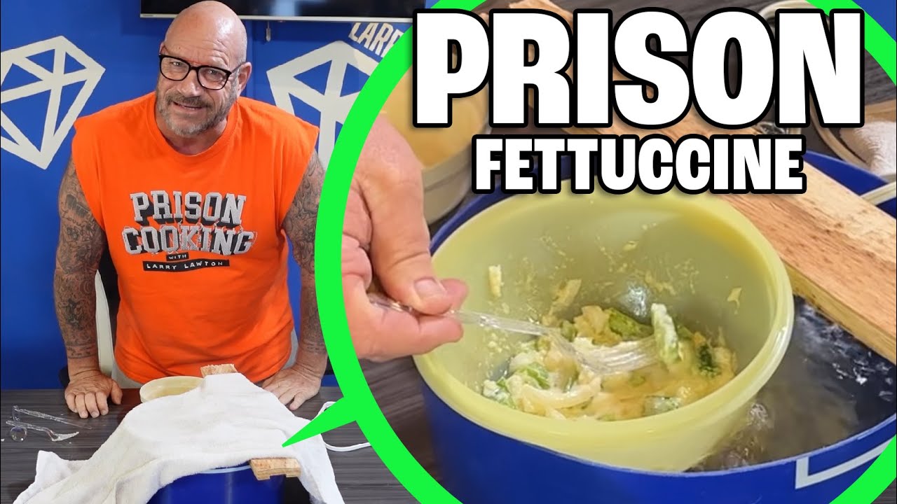 I Made Fettuccine With Ingredients only from Prison | Convict Kitchen
