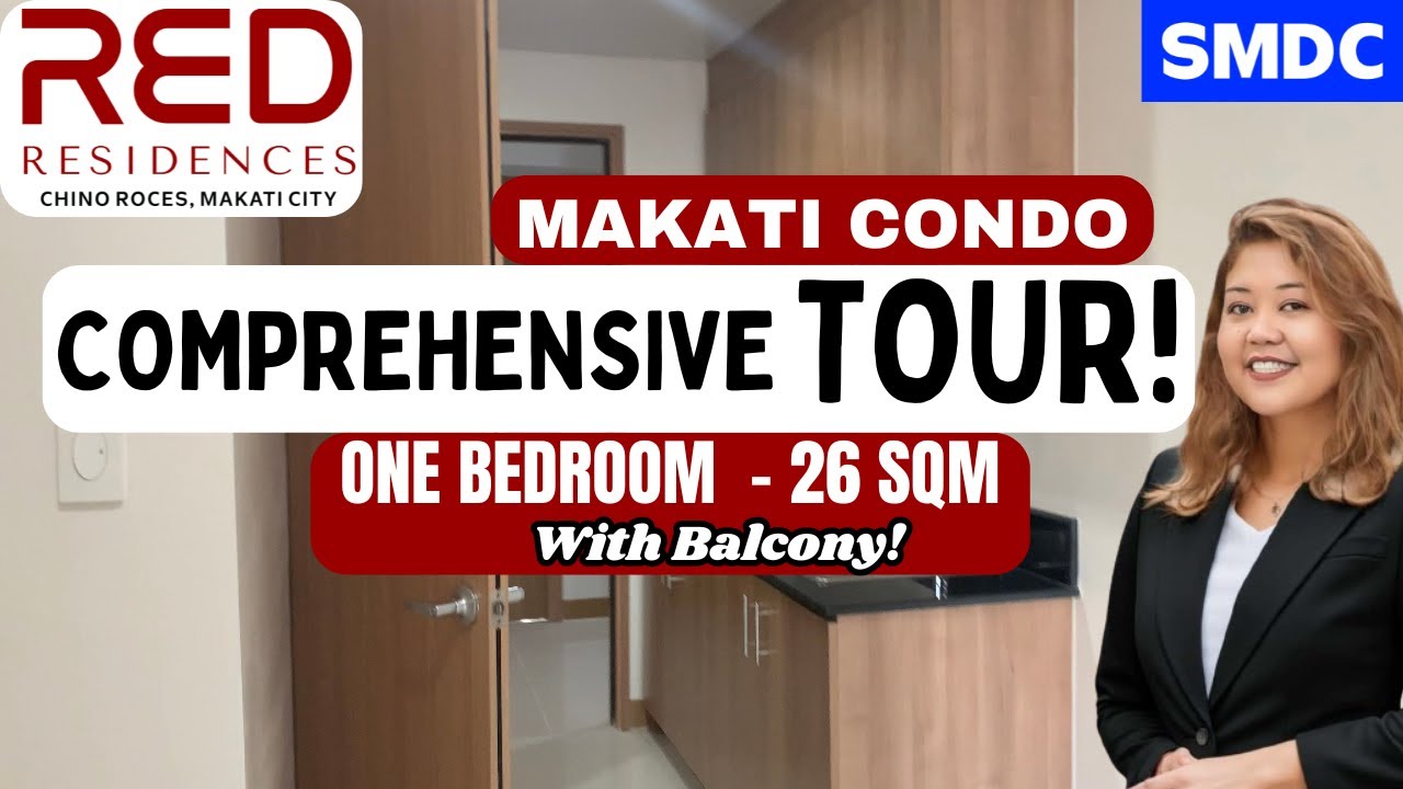 One Bedroom ACTUAL UNIT TOUR in Red Residences by GraceDRealtor | SMDC