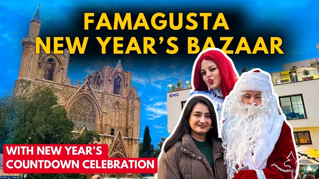 Famagusta New Year’s Bazaar and Countdown Celebration- Winter in Cyprus