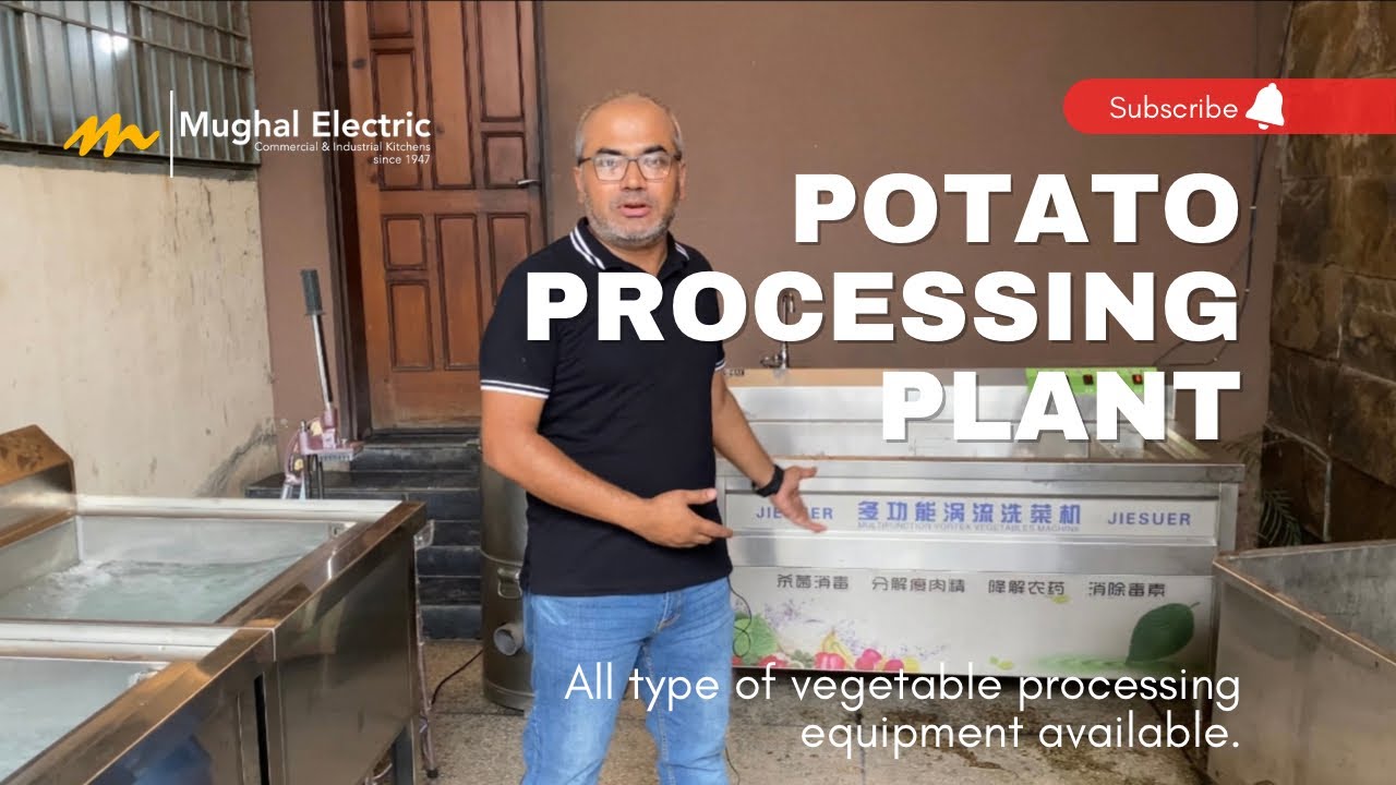 Potato Processing Plant | Advance Multi-Purpose Vegetable Processing Machinery | Mughal Electric