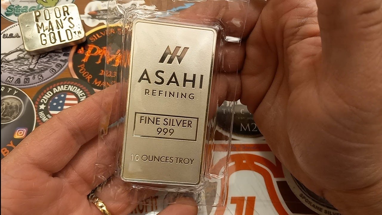 ASAHI 10 oz SILVER BAR ADDED TO THE STACK !!