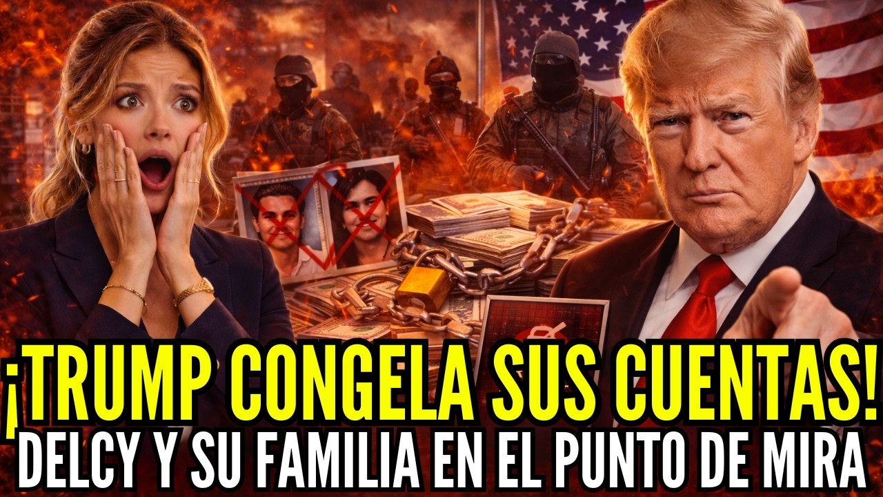💥¡ÚLTIMA HORA!💥 TRUMP ORDENA CONGELAR CUENTAS DE FAMILIARES DE DELCY