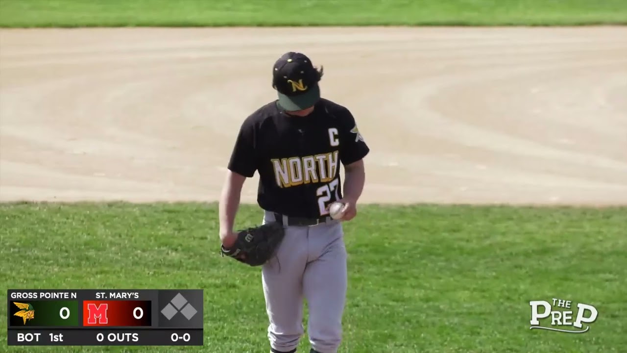 May 18, 2021 - Orchard Lake St. Mary's vs Grosse Pointe North Baseball